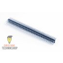 pin strip 90° angled pitch 2.54  mm 3x40 Pins 3 rows
