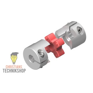 Shaft Coupling 30 mm 12.5 NM 3 mm / 16 mm